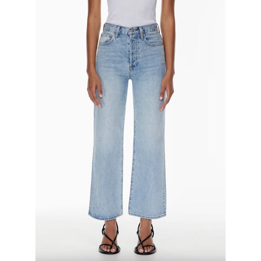 EUC Aritzia Denim Forum Farrah High Rise Wide Leg Jean